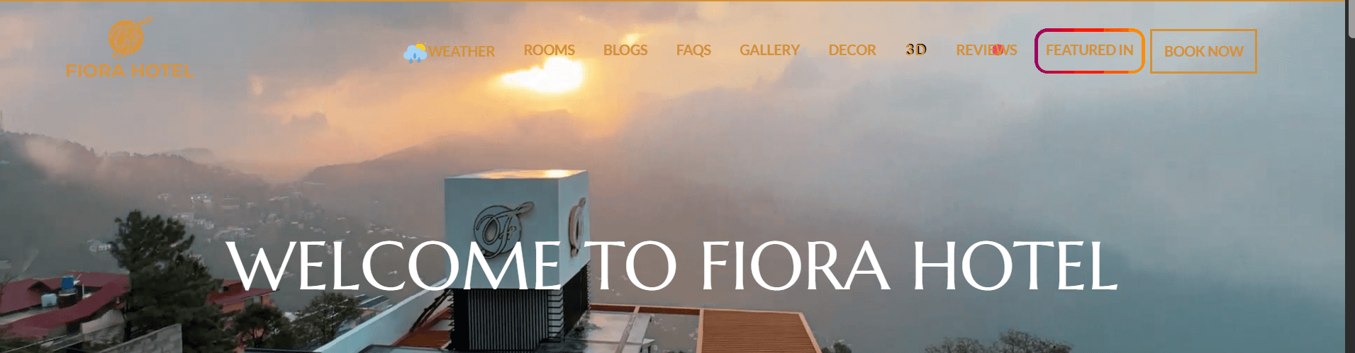 Fiora Hotel - undefined project built by WebVision Technologies